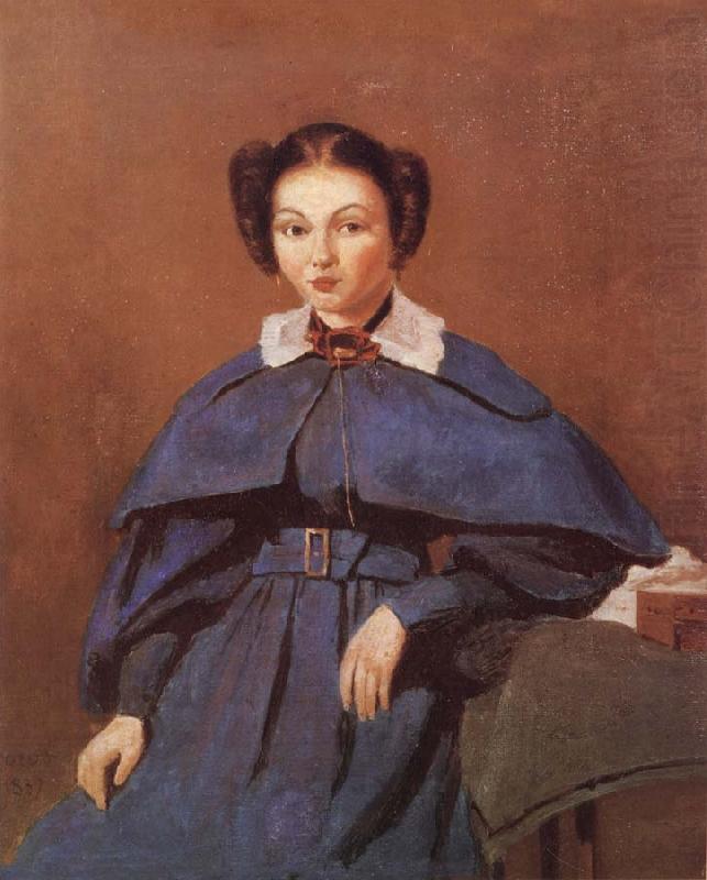 Corot Camille Portrait of Mme china oil painting image